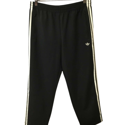 Men’s Size M Black And White Adidas Track Pants 