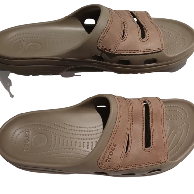 Crocs Men's Size 13 Sandals Beige 
