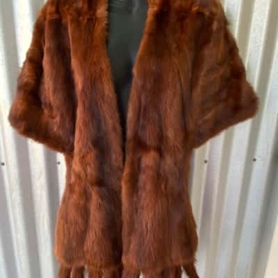 Vintage Fur Stole 
