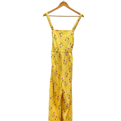 Finders Keepers Womens  Size XS Yellow Jumpsuit