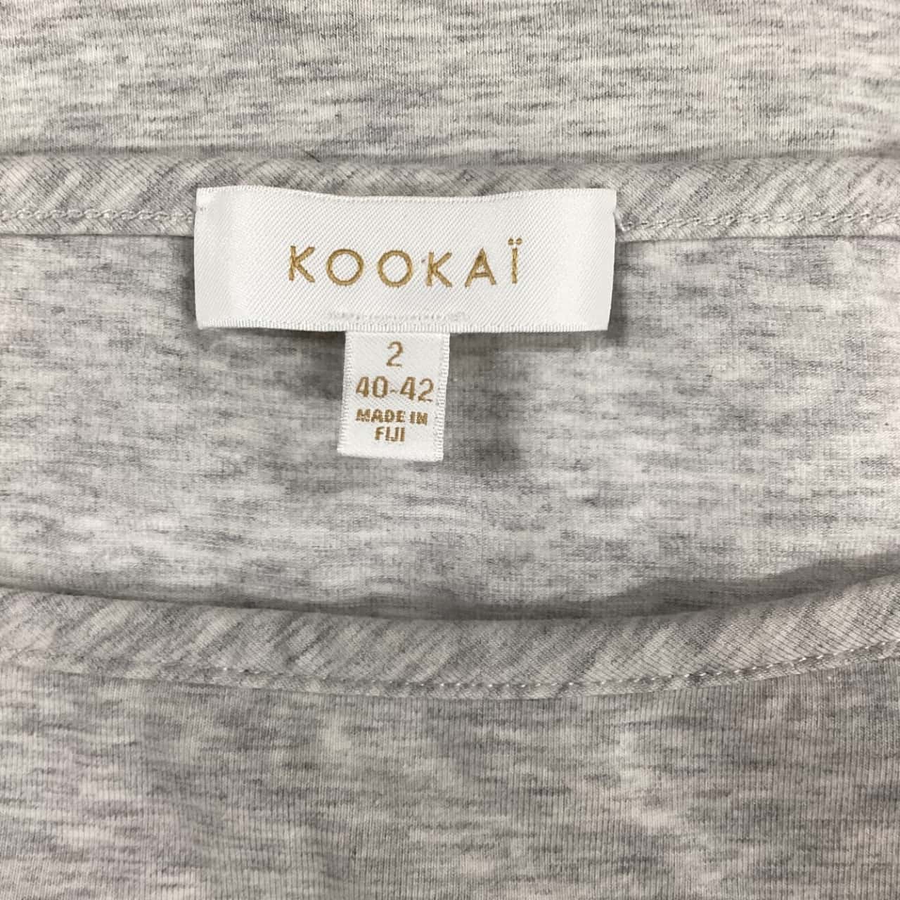 Kookai Womens Size 2 Grey top EUC(s)