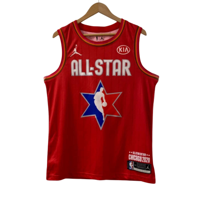 Jordan Swingman NBA 2020 Chicago All Star Game Brandon Ingram #14 Jersey Red Size 44/M