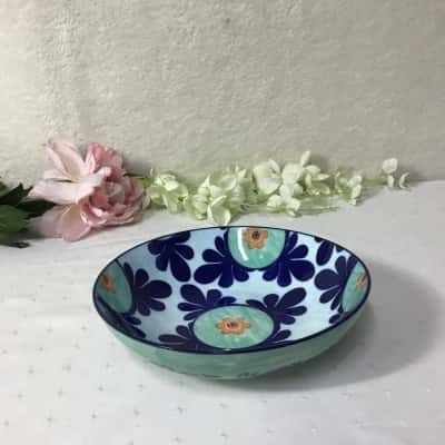 Maxwell & Williams Blue “Majolica” Porcelain Bowl 