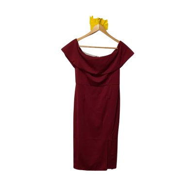 BNWT Style State Womens  Size 12 Maroon Dress