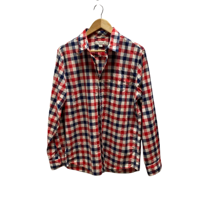 Country Road Mens Size M Red & Blue Shirt