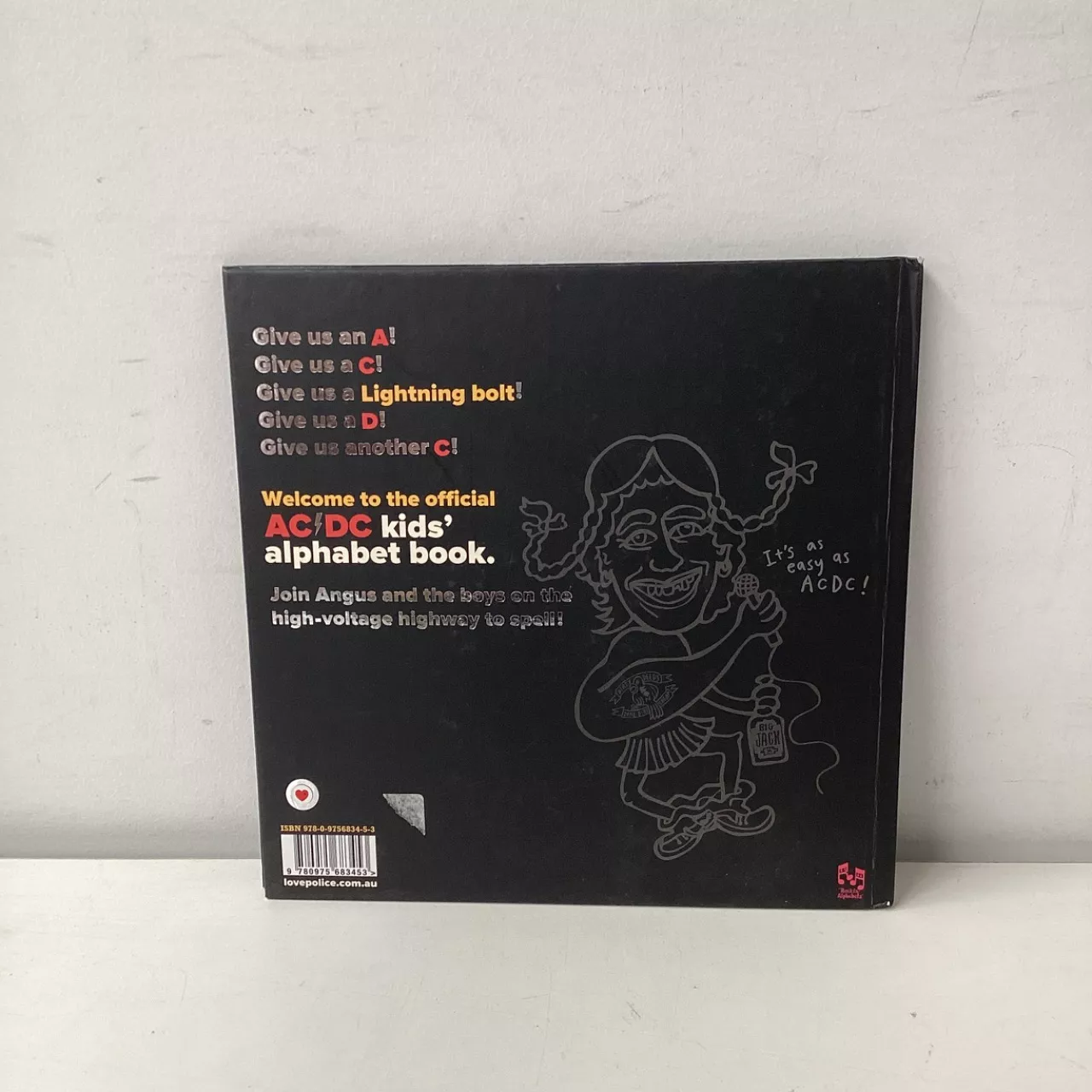 The ACDC ABCD book(s)