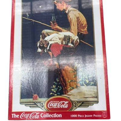 Cocacola collection 1000 piece jigsaw puzzle 