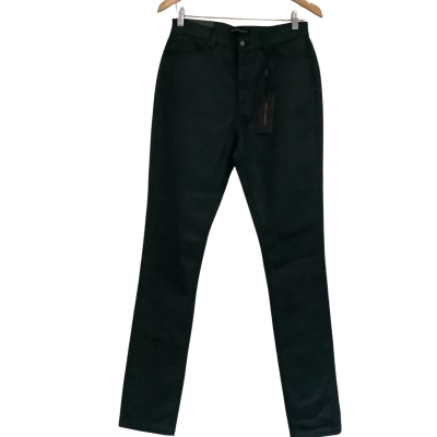BNWT** DAVID LAWRENCE.  Kennedy Coated High Rise Jean.  Kale. Size 10 