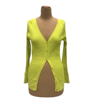 Patrizia Pepe Cardigan Size 3 Yellow 
