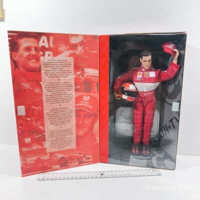 Michael Schumacher Limited Edition 30cm Figurine in Box 2000 Rare Collectible Merchandise 