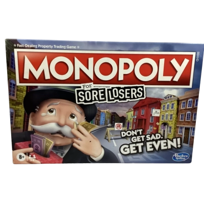 Monopoly for Sore Losers board game