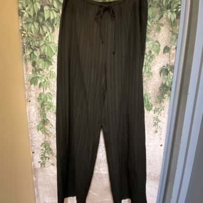 Dissh Women's  Size 12 Loz Black Drawstring Pants