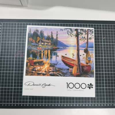 1000pcs Sealed As New Puzzle Canoe Lake 