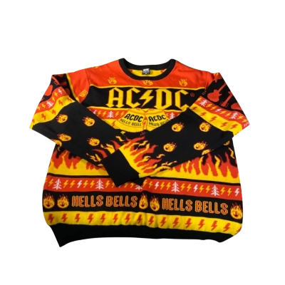 Unisex AC/DC Hells Bells Jumper