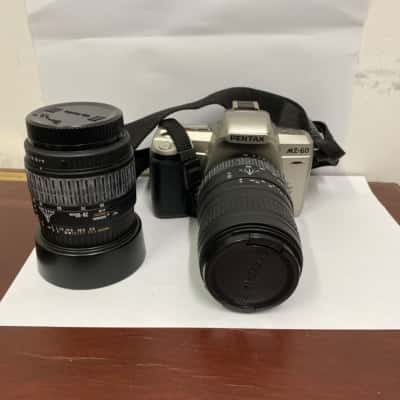 Pentax MZ-60 35mm Film Camera plus extra zoom lens