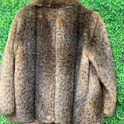 Nathan J   Size 10 Faux fur jacket