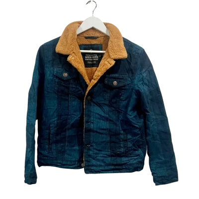 Ringers  Western Blue Checked Lined Jacket Size  12-Near New 