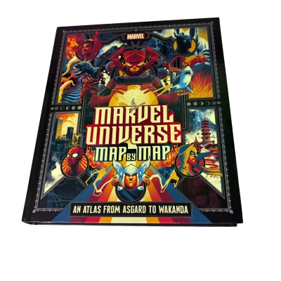 Marvel universe map by map