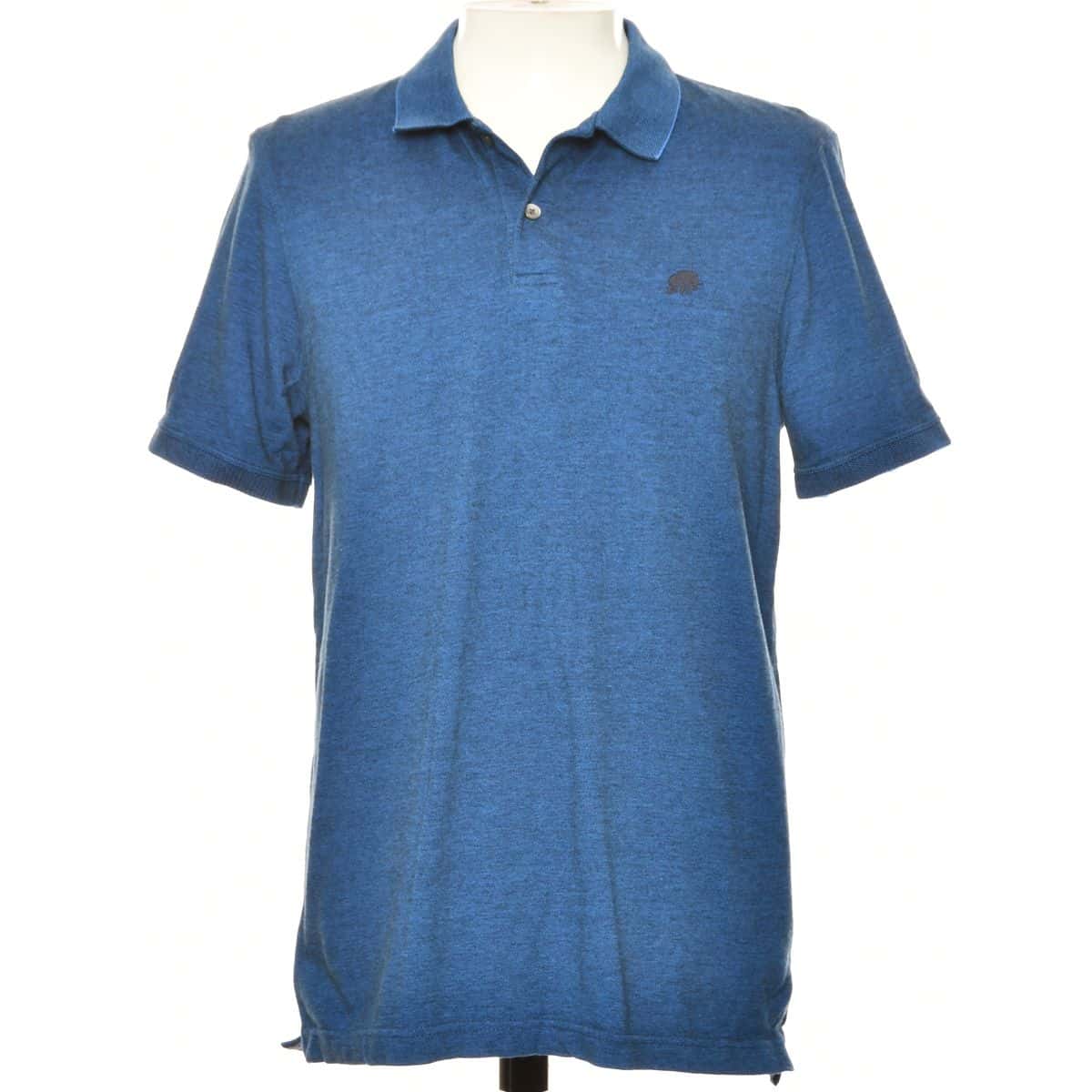Banana Republic Mens Size L Short Sleeve Polo Shirt Blue(s)