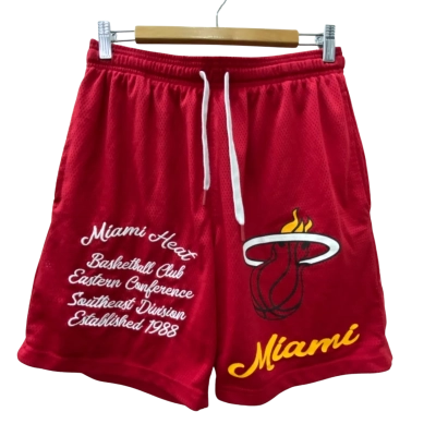  Mens  Size M NBA Miami Heat Shorts