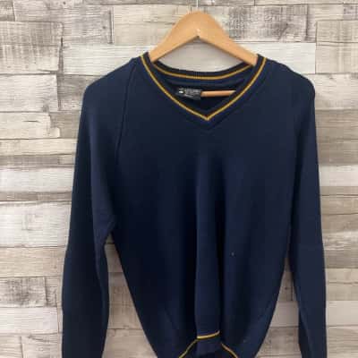 READ DESCRIPTION ! Unisex Size 14 Sweatshirt Navy Blue 