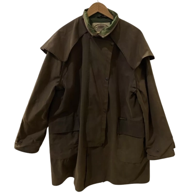 Driza-Bone Short Coat Mens Size L Brown 