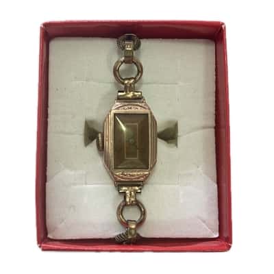 Vintage Womens Watch Rolled Gold Not Working