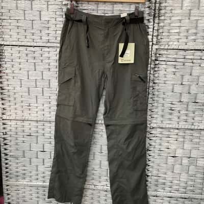 Gondwana Unisex  Size 32 Zip-off Cargo Pants Grey 