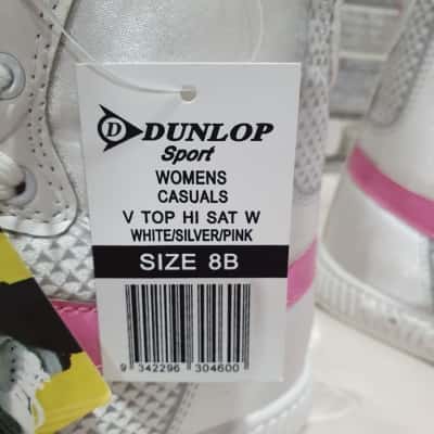 Volley Womens  Size 8 High-top Sneakers Pink  / Silver / White 