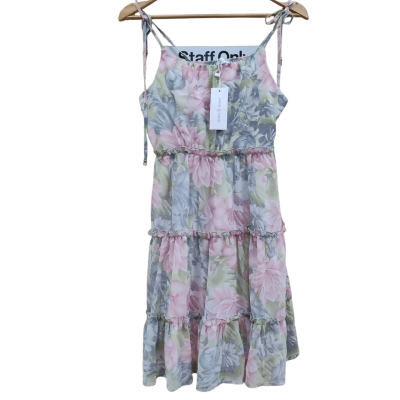 Minx & Moss Womens Size 14 Floral Dress Floral (7)