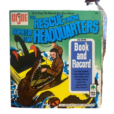 Gi Joe rescue from headquarters book and record 