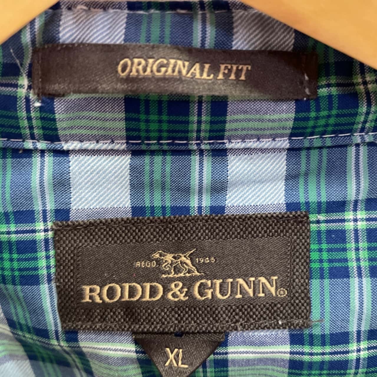 Rodd & Gunn Shirt Mens XL Gray Sports Fit Albini 100% Linen