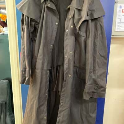Outback trading company oilskin duster coat  Size XXXL 