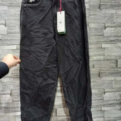  Womens  Size 26 big dawg Regular Fit Jeans / Wide Leg Jeans Black  