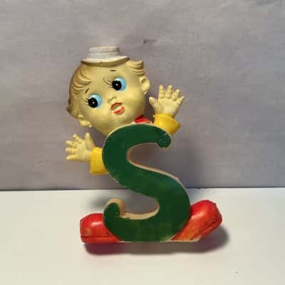 Binky 1950s Alphabet Squeaker Nursery Toy 