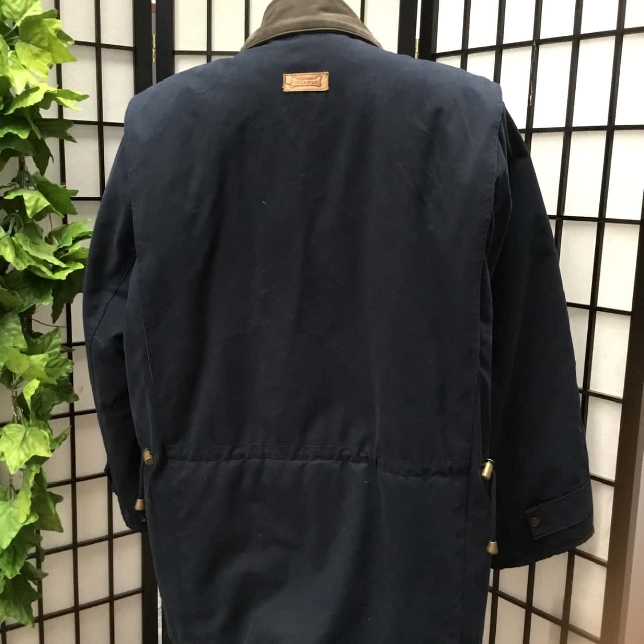 DrizaBone Mens Size 7 Winter Coat Navy Blue (s)