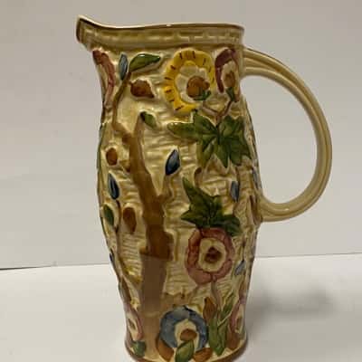 Indian Tree Ceramic Jug