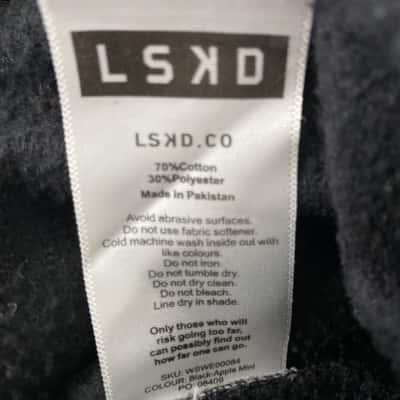 LSKD Womens  Size L Cropped Jumper Black  