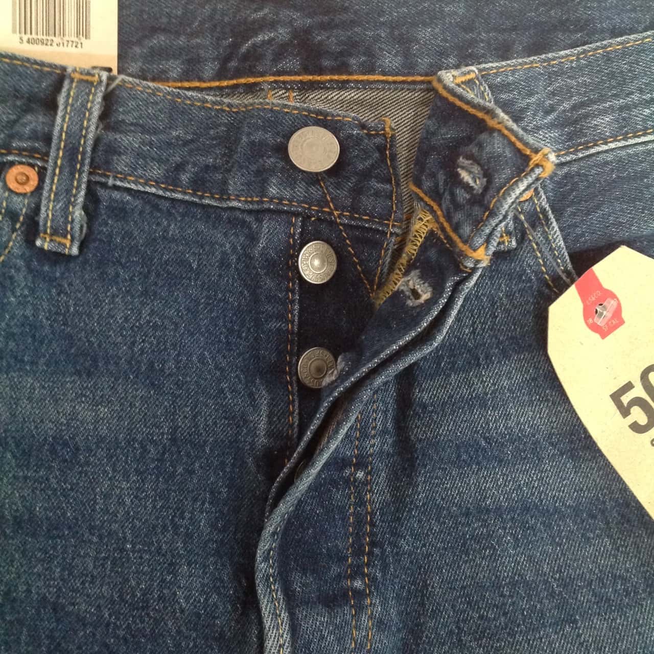 Levi's 501 Mens Size 32 Blue Denim shorts. New with tags