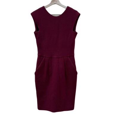 Emporio Armani Womens  Size 44 Formal Dress Maroon 