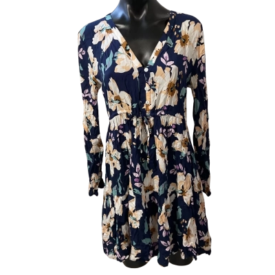 SAN JOSE  Womens  Size M Casual Dress Blue / Floral 