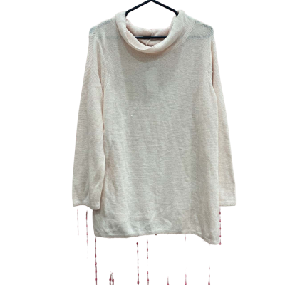 W. Lane Womens Size 22 Pale Pink Cowl Neck Oullover