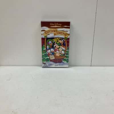 Walt Disney Mickey’s Countdown To Christmas VHS Tape