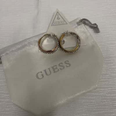 Guess Women's Hoops Earrings BNWT
