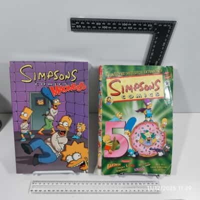 2x Simpsons Comics As is Preowned 