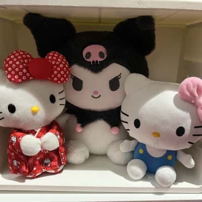 Hello Kitty Plushies - Set of 3
