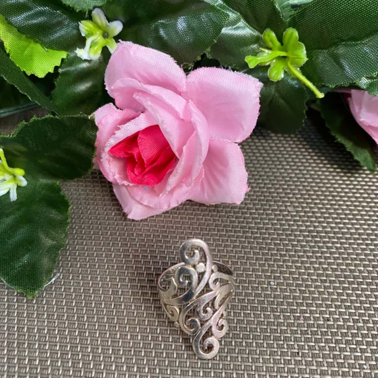 Filagree Ring Pattern Sterling silver 925 Filagree ring