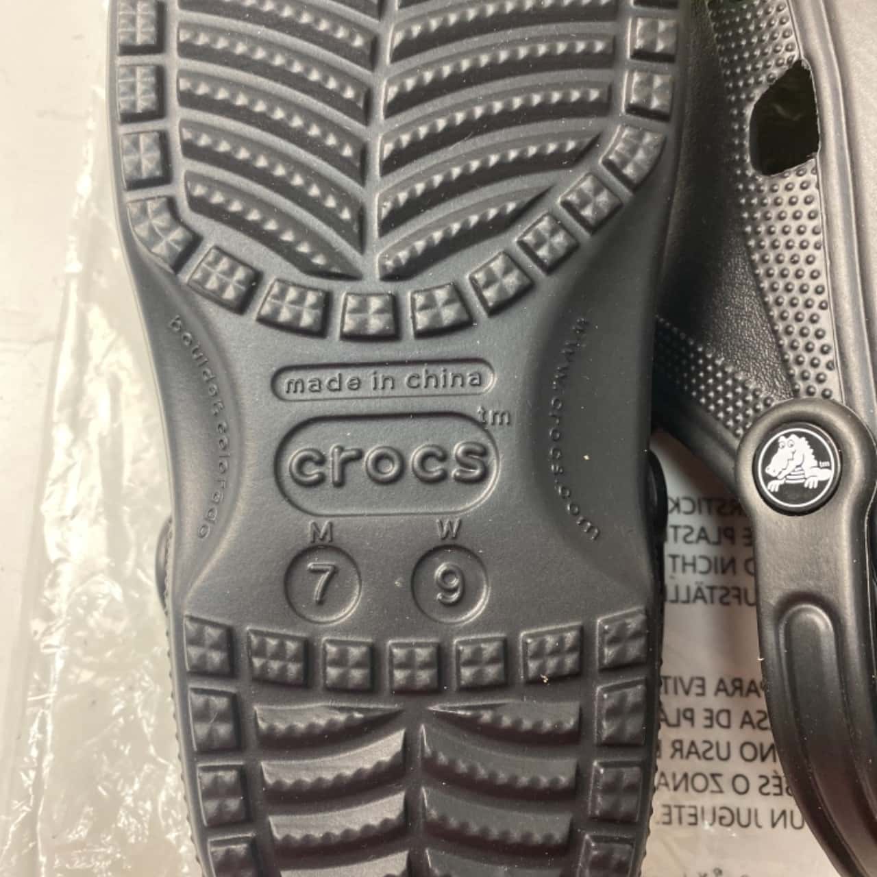 Unisex bnib black Crocs(s)