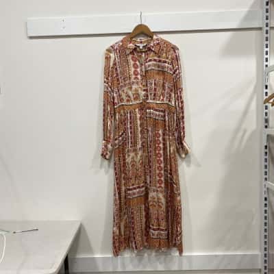 Forever New Womens  Size 12 Maxi Dress Floral 