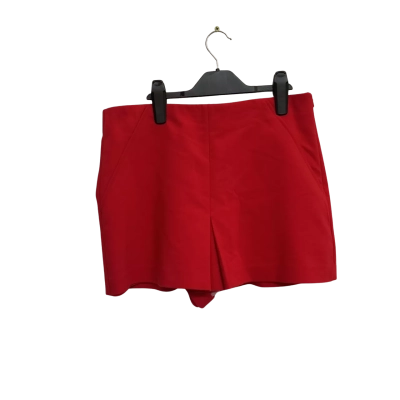 Zara Womens  Size L Red shorts and skirt 